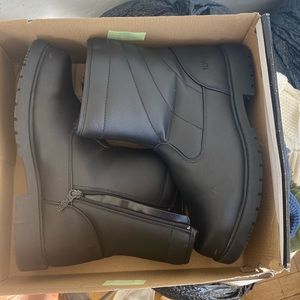 Black boots
